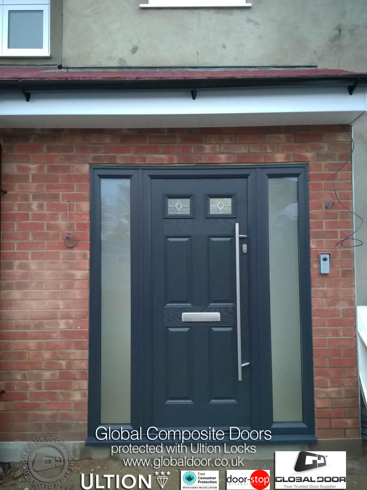 Grey 4 Panel 2 Square