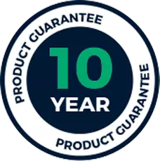 10 Year Product Guarantee