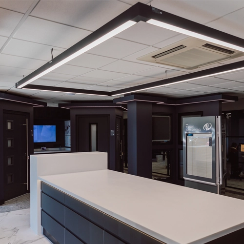 An Image of our state of the art showroom in our north east base located in Stockton-On-Tees